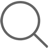Shows a magnifier icon