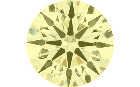 Shows a yellow diamond